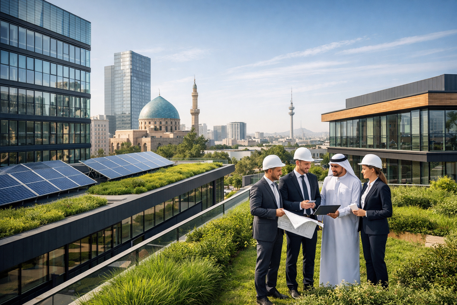 Can LEED consultant certification for sustainable projects in Iraq