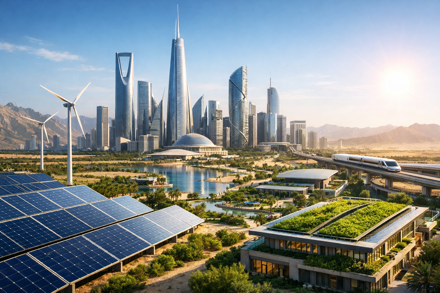 Green building consultancy for Vision 2030 projects in Saudi Arabia