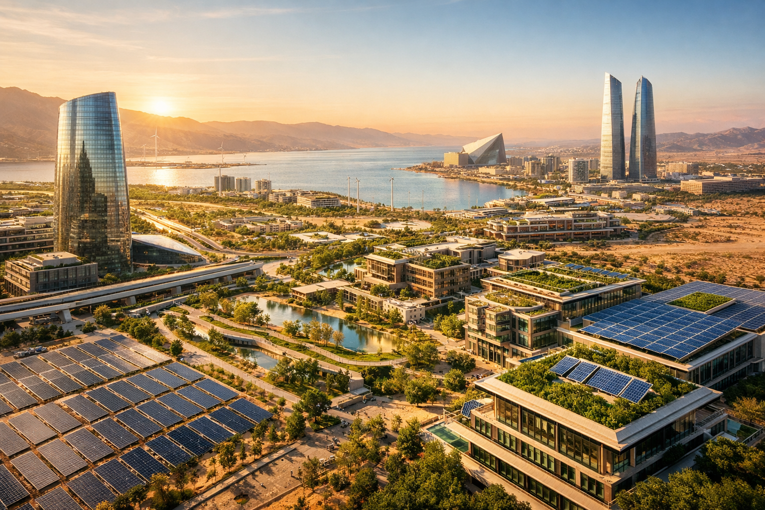 LEED Saudi giga projects sustainable development
