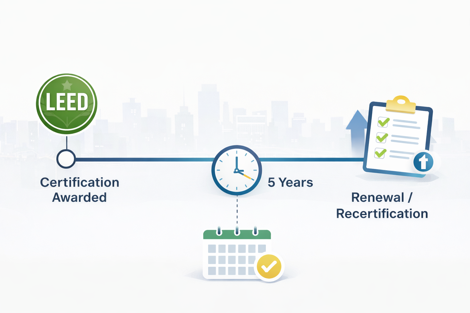 Do LEED certifications expire over time