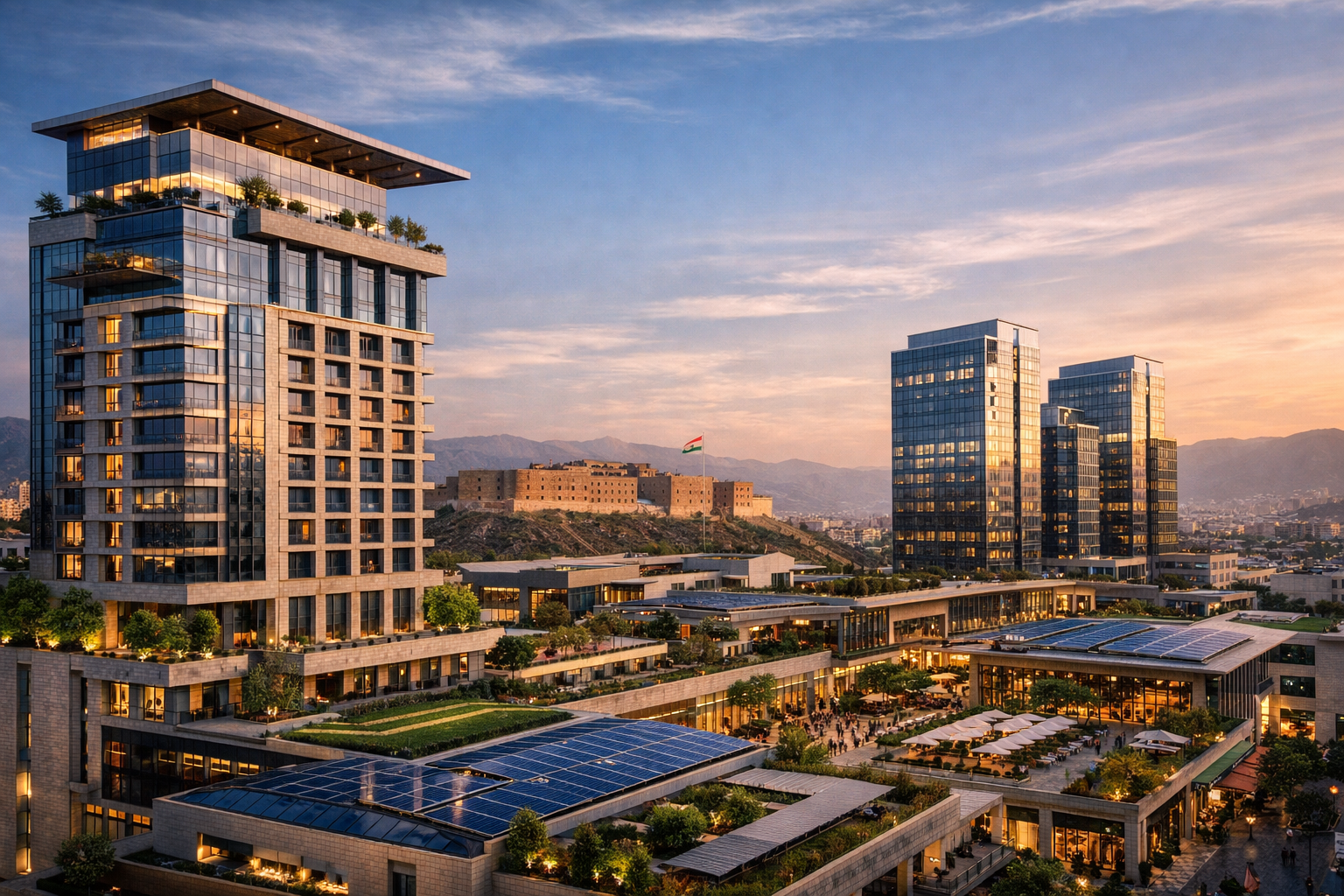 LEED for Hotels and Mixed-Use Developments in Erbil, Iraq