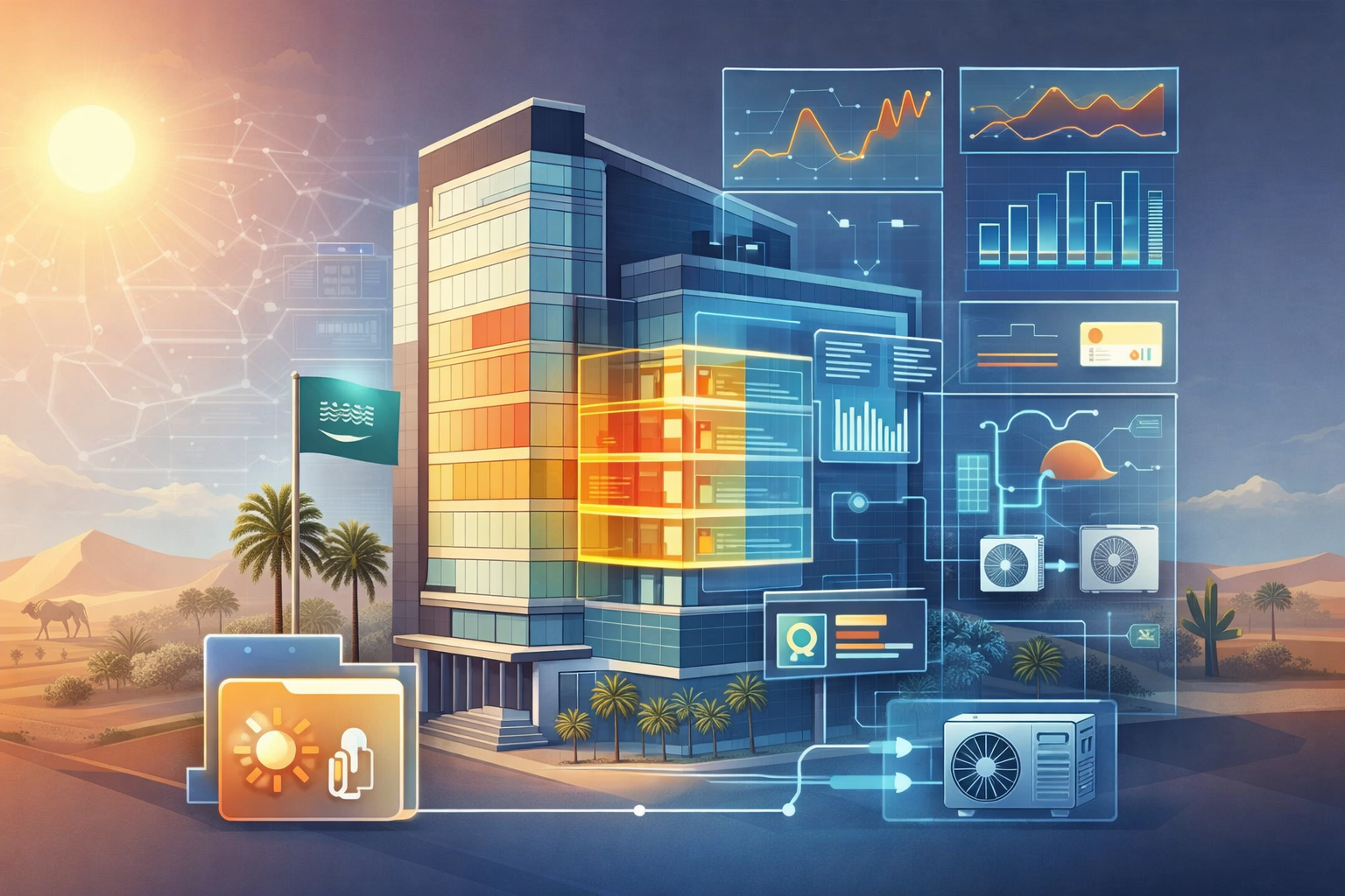 Energy modeling in KSA considering climate files and cooling dominance