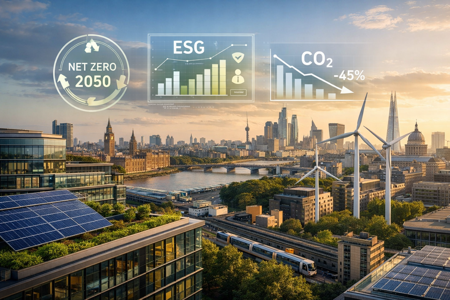 Future-proof sustainability strategy UK for businesses and buildings