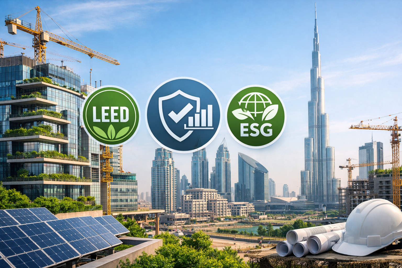 Green building certification risk management in UAE construction