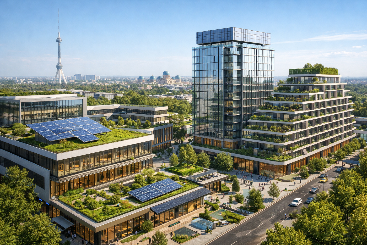 LEED projects in Uzbekistan real estate