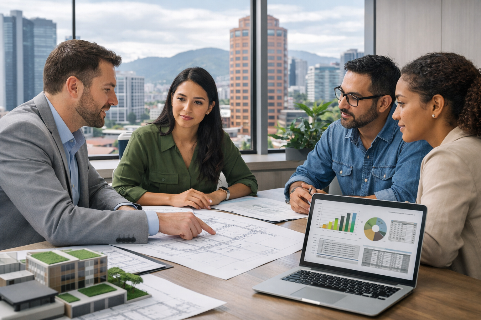 LEED Consultant in Colombia guiding a sustainable building project