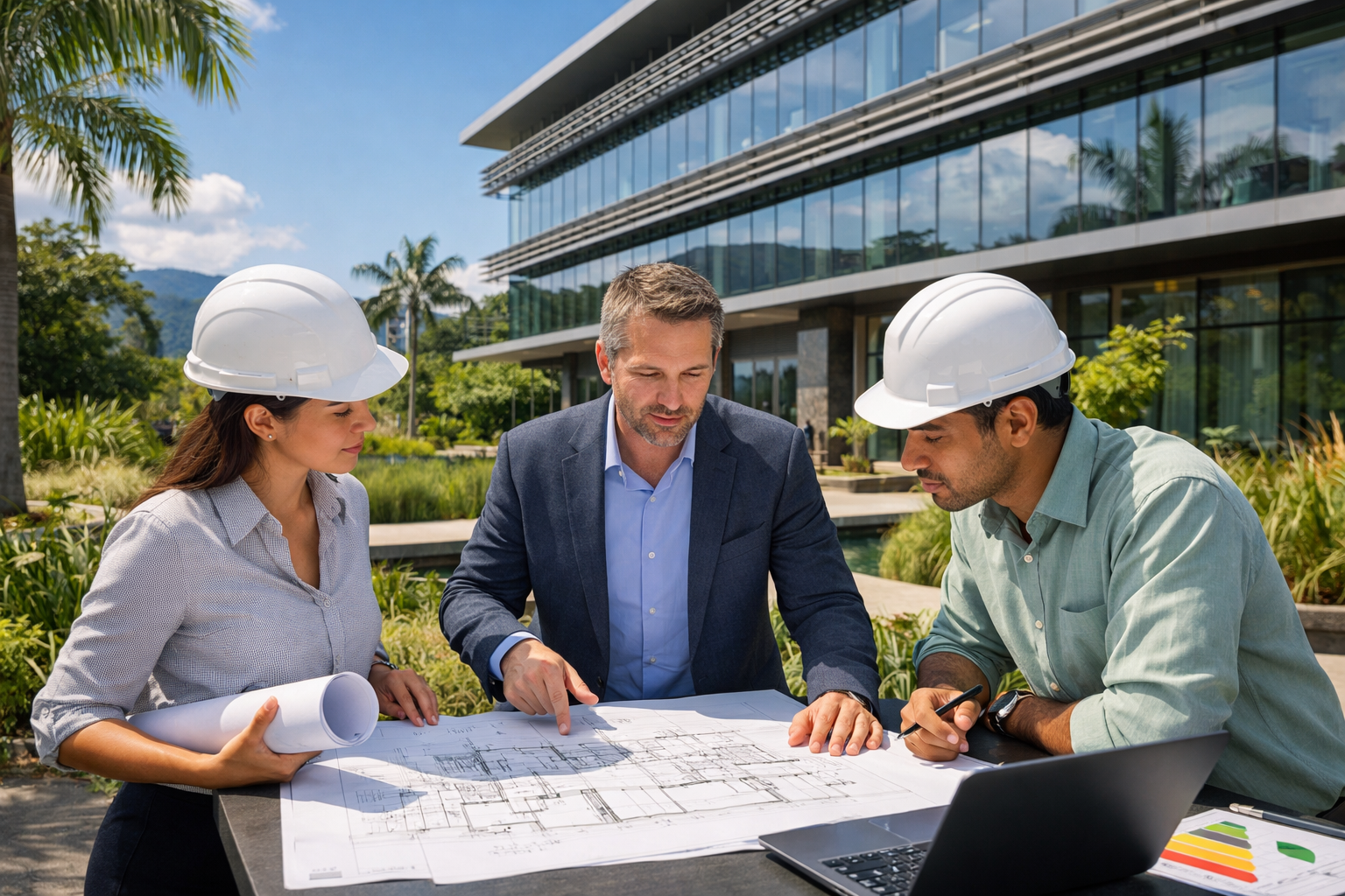 LEED Consultant Costa Rica for a modern sustainable building project