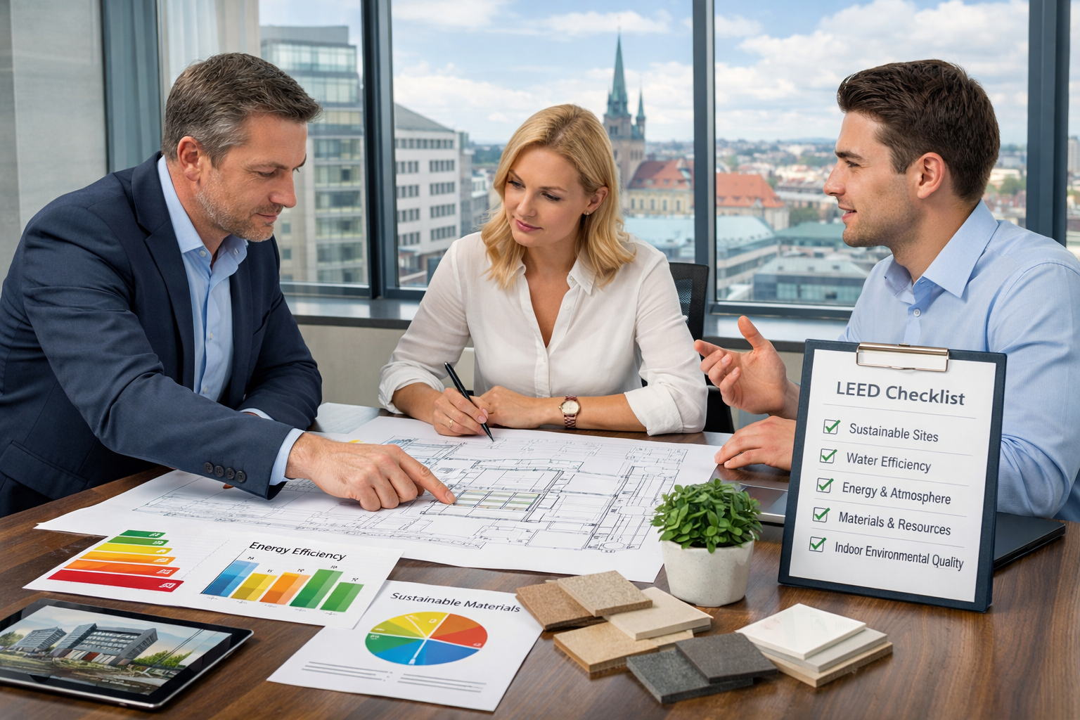 LEED Consultant Czech Republic guiding a sustainable building project