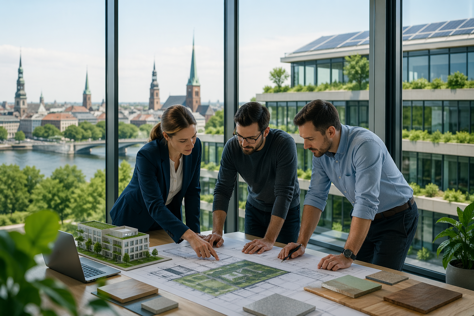 LEED Consultant Latvia guiding a sustainable building project in Riga