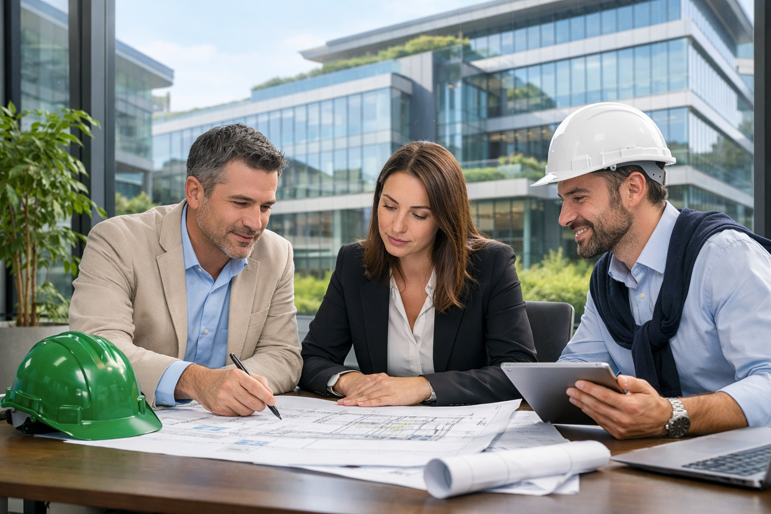 LEED Consultant in Romania guiding a sustainable building project