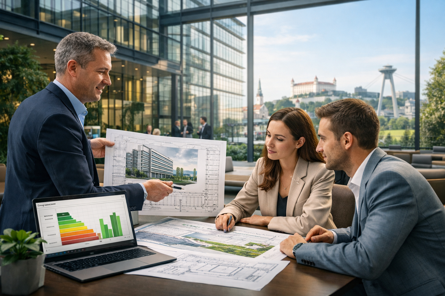 LEED Consultant in Slovakia guiding a sustainable building project