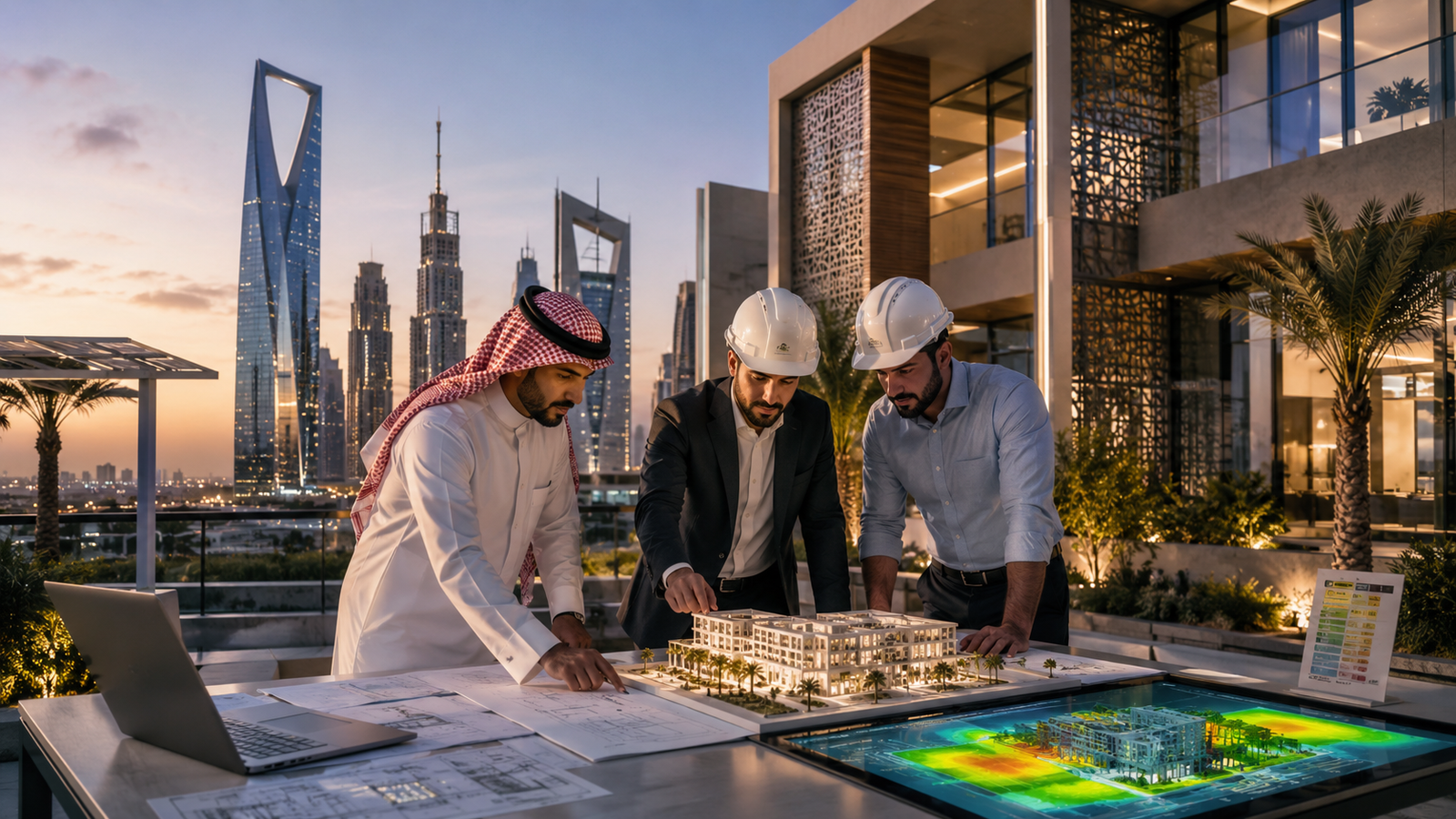 Lighting Design KSA concept for modern Saudi Arabia building projects