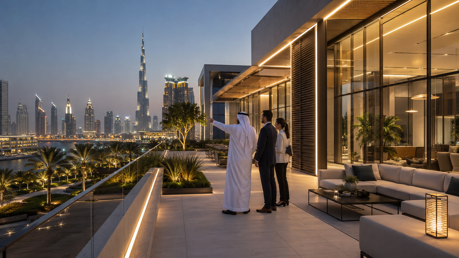 Lighting Design Company Dubai for sustainable commercial building projects