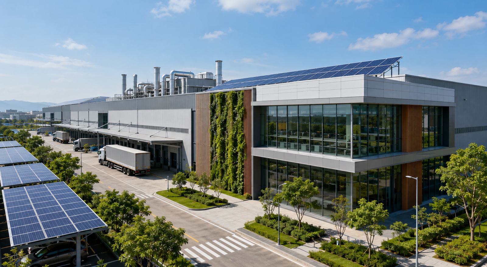 LEED Factory Consultant guiding sustainable factory building certification