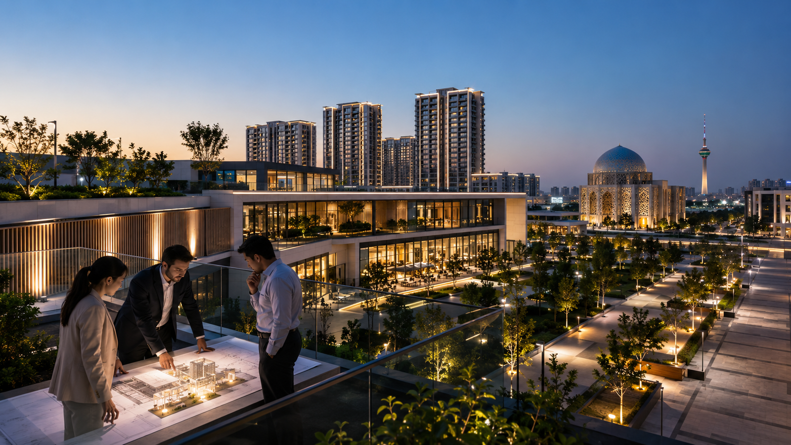 Tashkent Lighting Design Company delivering efficient architectural lighting for modern buildings
