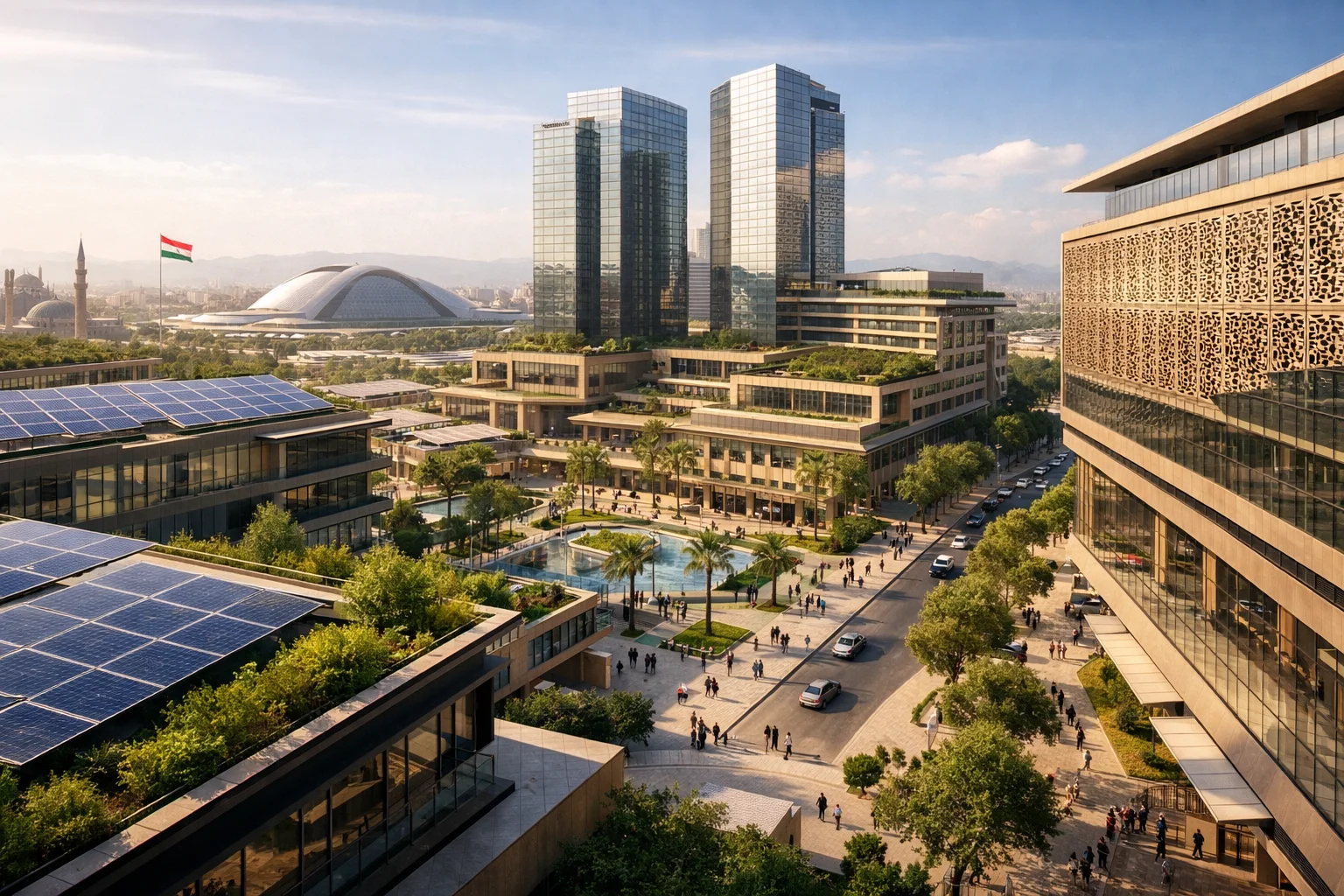 Green building certification in Iraq for large-scale projects