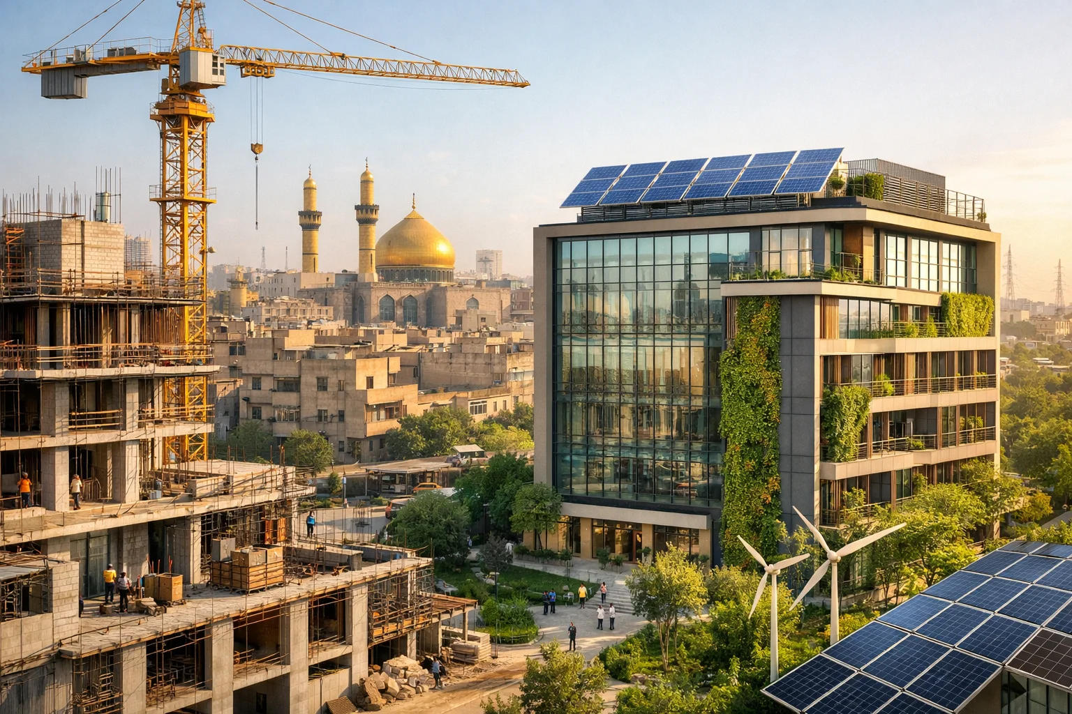 Green standards in Iraq sustainable construction challenges