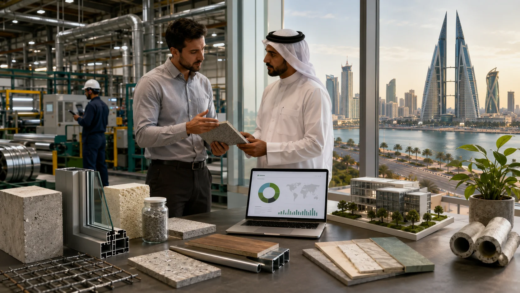 EPD Consultant in Bahrain reviewing verified product life cycle data
