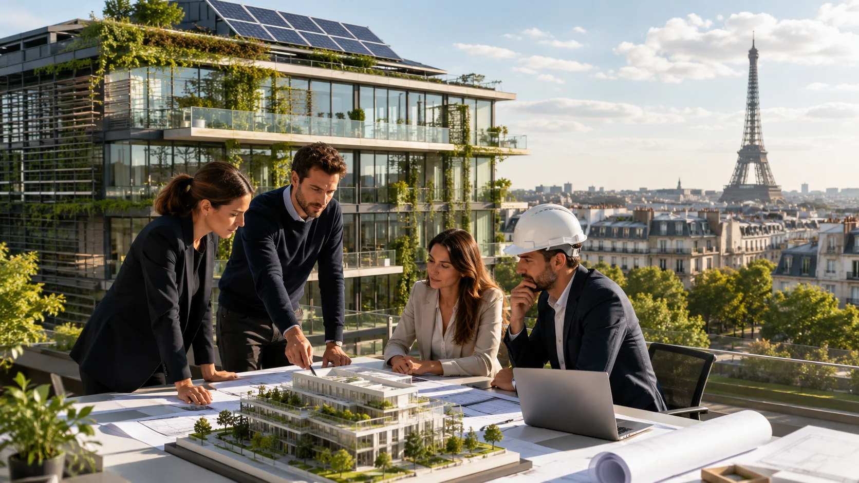 LEED Consultant in France guiding a sustainable building certification project