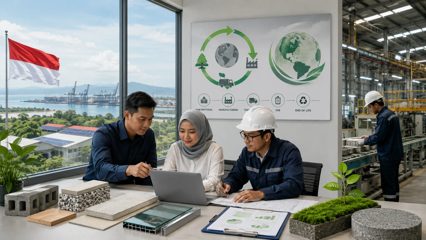 EPD Consultant in Indonesia supporting sustainable product data for manufacturers