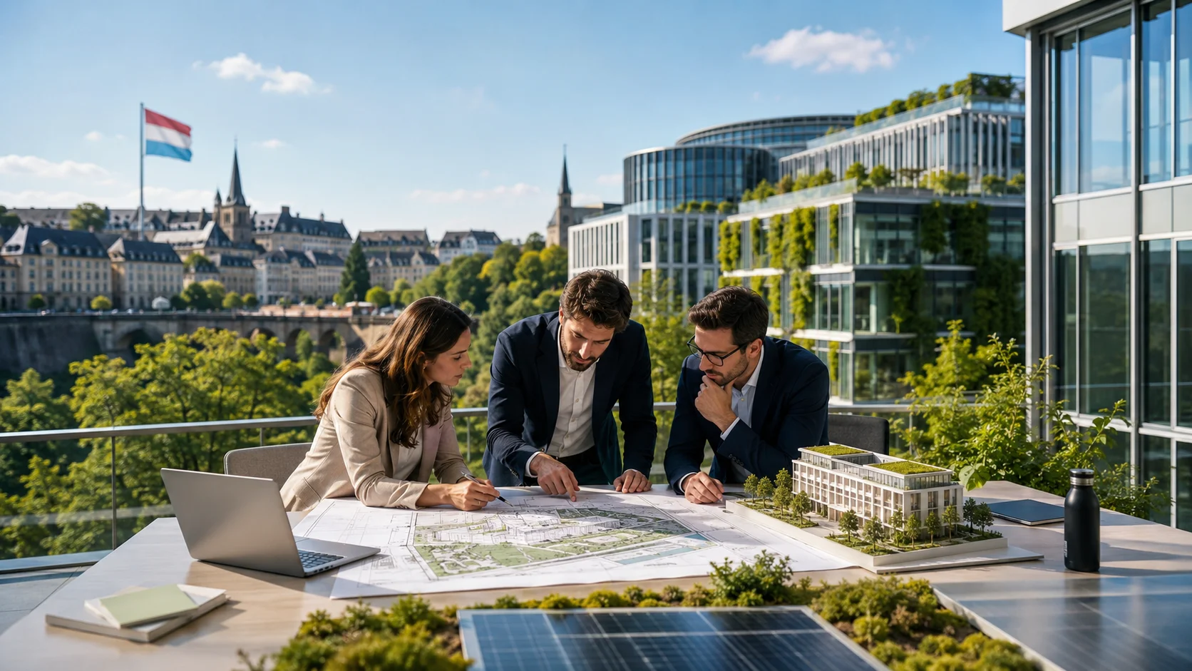 LEED Consultant in Luxembourg for sustainable office building certification