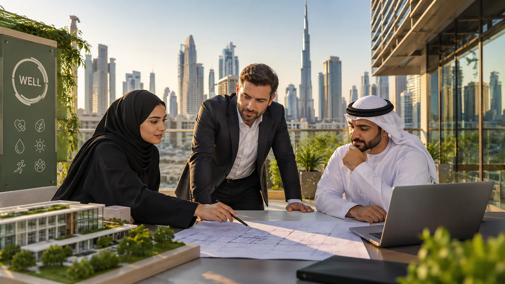 WELL Consultant in UAE supporting healthy building certification