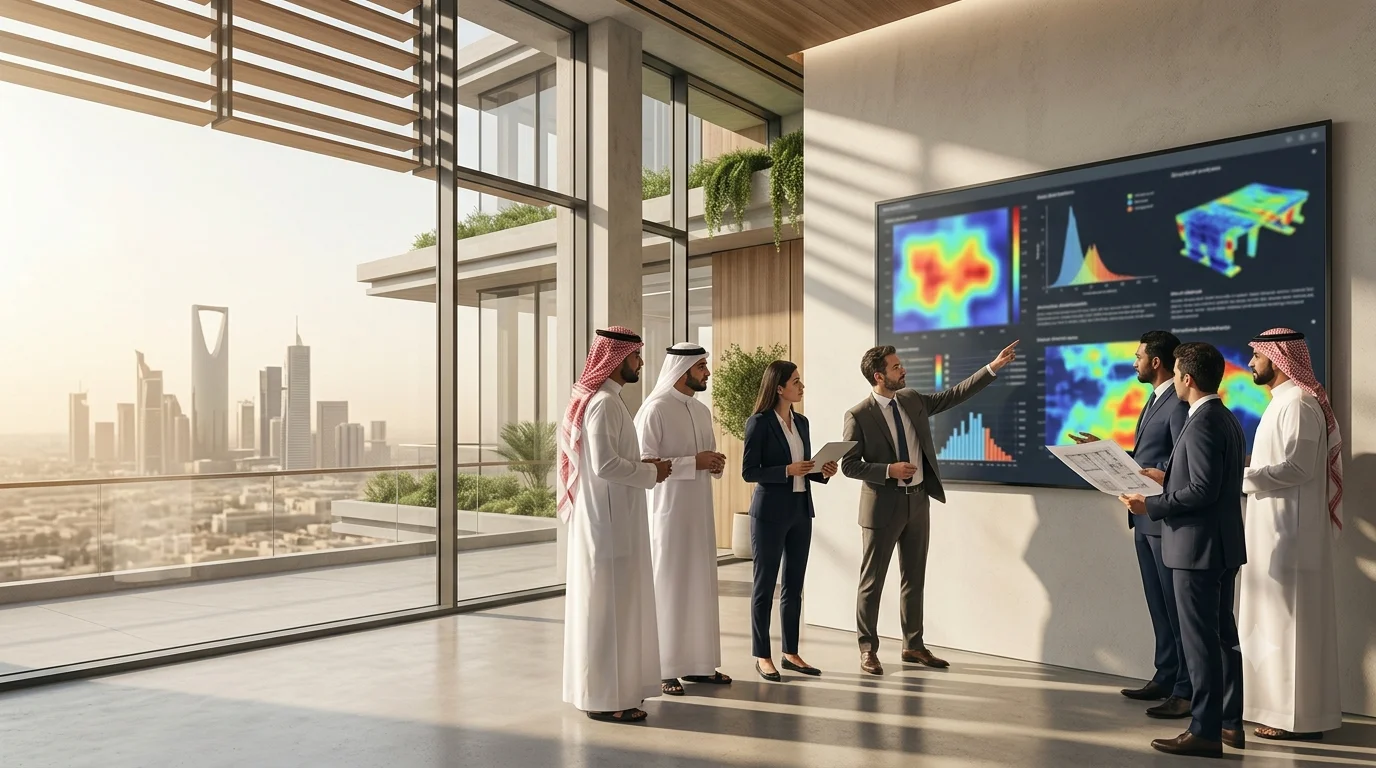 EDGE Consultant in Riyadh reviewing sustainable building performance